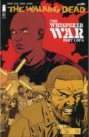 The Walking Dead (Image) 157A published by Image with cover art by Charlie Adlard