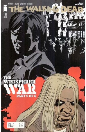 The Walking Dead (Image) 161A published by Image with cover art by Charlie Adlard, Dave Stewart