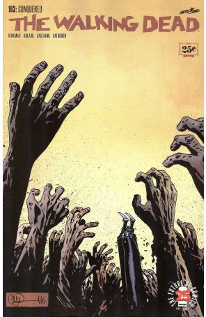 The Walking Dead (Image) 163 published by Image with cover art by Charlie Adlard