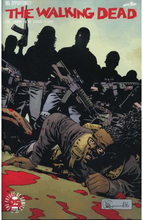 The Walking Dead (Image) 165 published by Image with cover art by Charlie Adlard