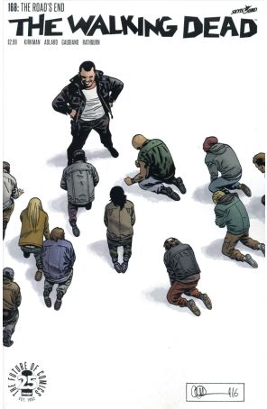 The Walking Dead (Image) 168 published by Image with cover art by Charlie Adlard