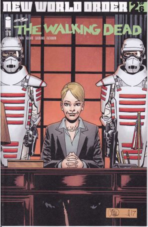 The Walking Dead (Image) 176 published by Image with cover art by Charlie Adlard