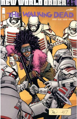 The Walking Dead (Image) 178 published by Image with cover art by Charlie Adlard