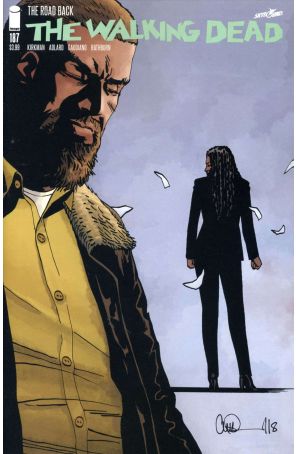 The Walking Dead (Image) 187 published by Image with cover art by Charlie Adlard