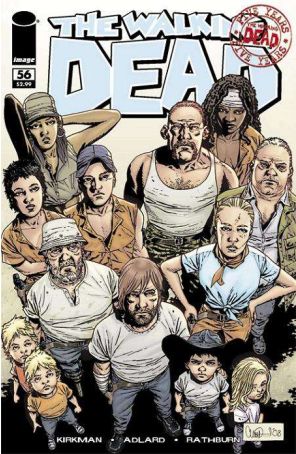 The Walking Dead (Image) 56 published by Image with cover art by Charlie Adlard