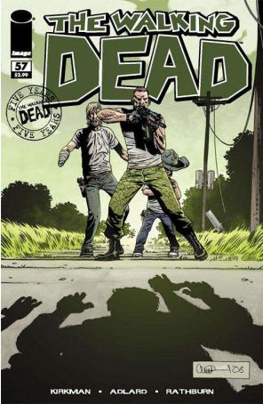 The Walking Dead (Image) 57 published by Image with cover art by Charlie Adlard