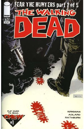 The Walking Dead (Image) 63 published by Image with cover art by Charlie Adlard