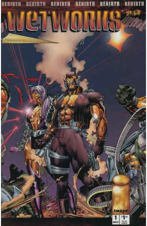 Wetworks 1 published by Image with cover art by Whilce Portacio
