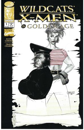 WildC.A.T.s/X-Men: The Golden Age 1 (2nd) published by Image with cover art by Travis Charest