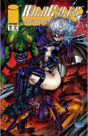 WildC.A.T.s 11 published by Image with cover art by Jim Lee
