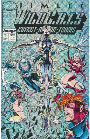 WildC.A.T.s 2 published by Image with cover art by Jim Lee