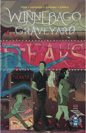 Winnebago Graveyard 2B published by Image with cover art by David Rubin
