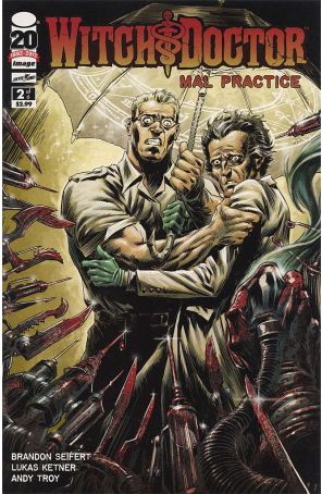Witch Doctor: Mal Practice 2 published by Image with cover art by Lukas Ketner
