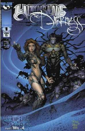 Witchblade/Darkness Special 1 published by Image with cover art by Randy Green