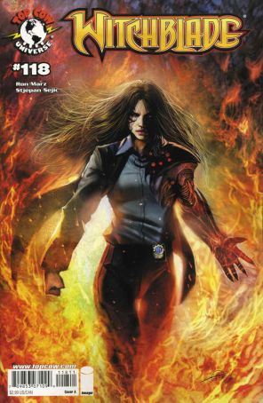 Witchblade 118A published by Image with cover art by Stjepan Sejic
