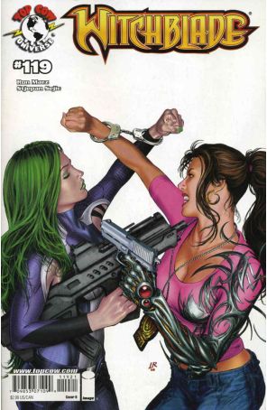 Witchblade 119B published by Image with cover art by Luke Ross