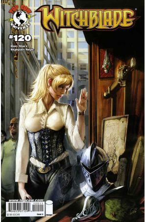 Witchblade 120A published by Image with cover art by Stjepan Sejic