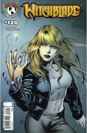 Witchblade 120B published by Image with cover art by Matt Haley