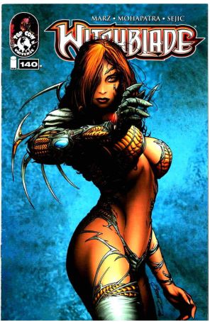 Witchblade 140B published by Image with cover art by Brandon Peterson