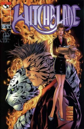 Witchblade 15 published by Image with cover art by Michael Turner