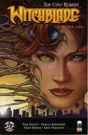 Witchblade 157A published by Image with cover art by John Tyler Christopher