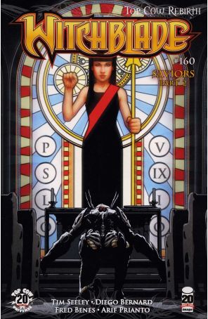 Witchblade 160A published by Image with cover art by John Tyler Christopher