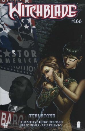 Witchblade 166B published by Image with cover art by John Tyler Christopher