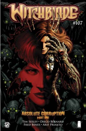 Witchblade 167A published by Image with cover art by John Tyler Christopher