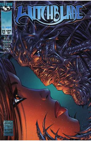 Witchblade 23 published by Image with cover art by Clarence Lansang