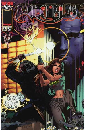 Witchblade 24 published by Image with cover art by Jason Pearson