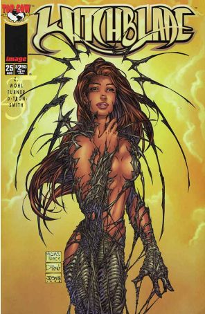 Witchblade 25 published by Image with cover art by Michael Turner