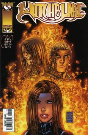 Witchblade 27A published by Image with cover art by Michael Turner