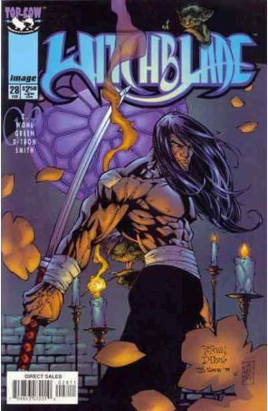 Witchblade 28A published by Image with cover art by Randy Green
