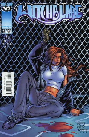 Witchblade 29 published by Image with cover art by Randy Green
