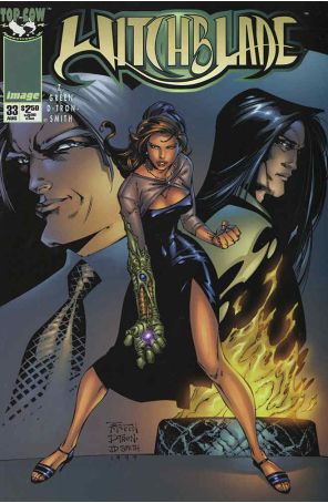 Witchblade 33 published by Image with cover art by Randy Green