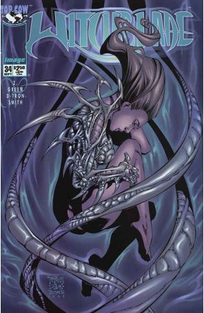 Witchblade 34 published by Image with cover art by Randy Green