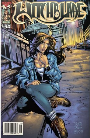 Witchblade 38 (Newsstand) published by Image with cover art by Randy Green