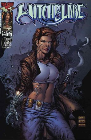Witchblade 43 published by Image with cover art by Keu Cha