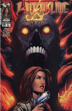 Witchblade 48 published by Image with cover art by Keu Cha