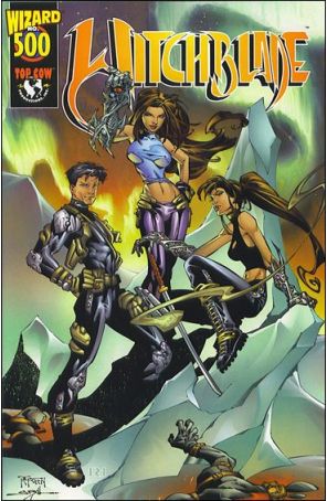 Witchblade 500 published by Image with cover art by Randy Green