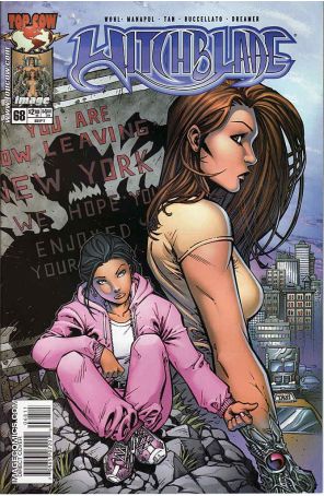 Witchblade 68 published by Image with cover art by Francis Manapul