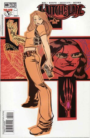 Witchblade 69 published by Image with cover art by Dave Johnson