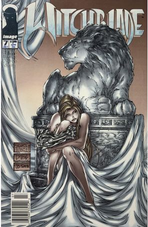Witchblade 7 (Newsstand) published by Image with cover art by Michael Turner
