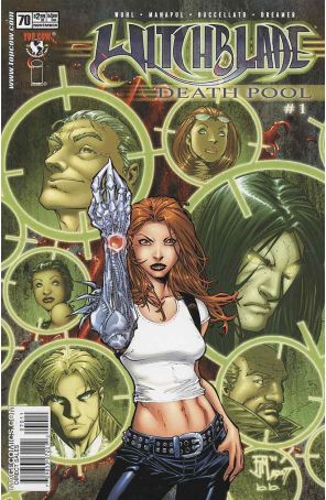 Witchblade 70A published by Image with cover art by Francis Manapul
