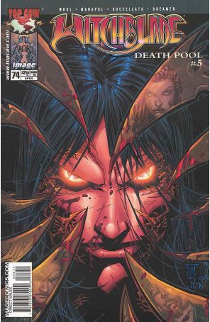 Witchblade 74 published by Image with cover art by Francis Manapul
