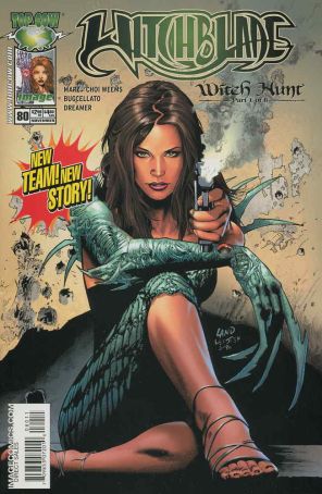 Witchblade 80A published by Image with cover art by Greg Land
