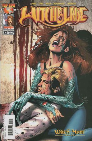 Witchblade 83 published by Image with cover art by Greg Land