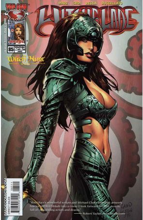 Witchblade 85 published by Image with cover art by Greg Land