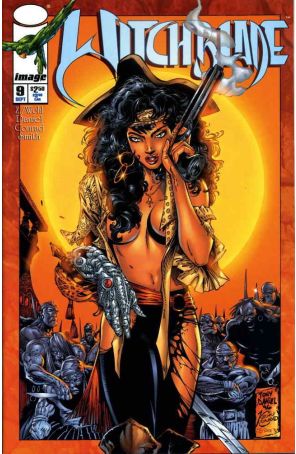 Witchblade 9A published by Image with cover art by Tony Daniel