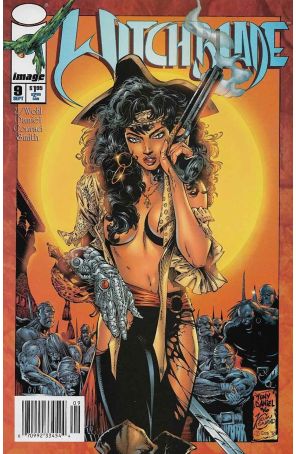 Witchblade 9 (Newsstand) published by Image with cover art by Tony Daniel